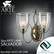 Бра Sconce Arte Lamp Salvador A6351AP-2AB