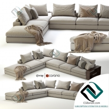 Диван Sofa Flexform Groundpiece Sectional