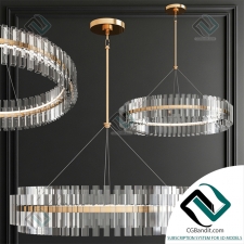 Подвесной светильник Round Crystal Chandelier