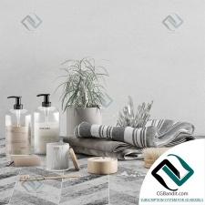 Декор для санузла Bathroom Set 78