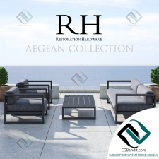 Диван Sofa Restoration Hardware Aegean Collection