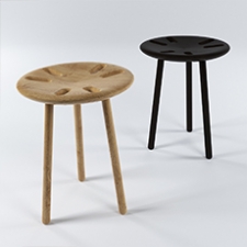 SIX nesting stool