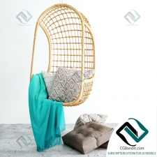 Hanging chair Подвесное кресло 24