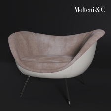 Molteni armchair D.154.2