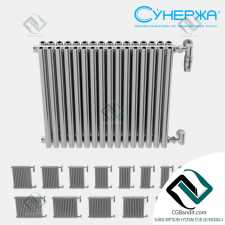 Полотенцесушитель heated towel rail Sunerzha