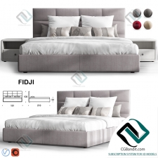 Кровать Bed Estetica Fidji
