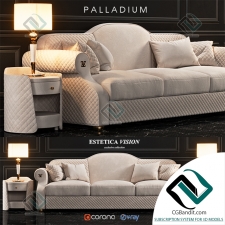 Диван Sofa ESTETICA Palladium