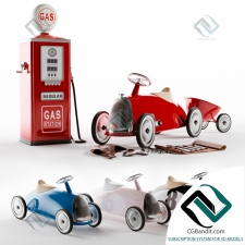 Игрушки Toys Roadster Scoot Baghera gas station