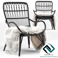 Кресло armchair Medan Graphite Lounge Chair