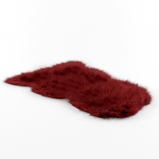 Red Fur Carpet