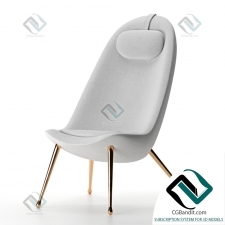 Кресло Armchair Pause Lounge Chair