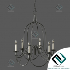 Подвесной светильник Pottery Barn Armonk Chandelier