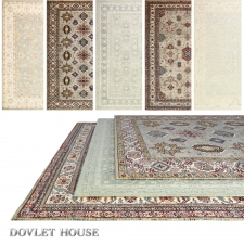 Ковры DOVLET HOUSE 5 штук (part 515)