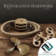 Декоративный набор Decor set of Restoration Hardware