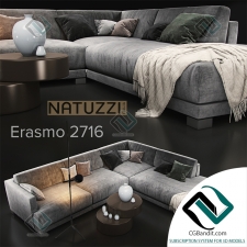 Диван Sofa natuzzi Erasmo 2716