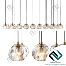 Подвесной светильник RH modern boule de cristal chandelier