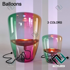 Balloons by Dan Yeffet and Lucie Koldova for Brokis