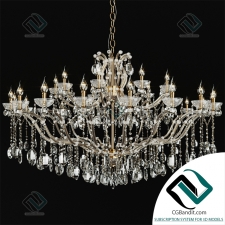 Подвесной светильник Hanging lamp Crystal Lux Hollywood SP20+10 Gold
