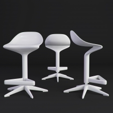 Kartell spoon bar stool