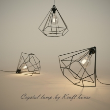 Crystal lamp by Kraft house