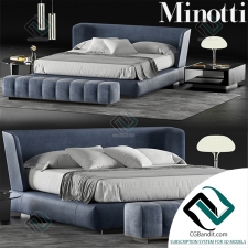 Кровать Bed Minotti Creed 12