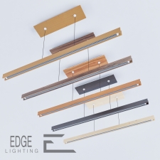 Glide Wood Linear Suspension by Edge Lighting