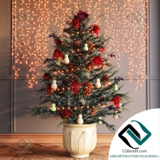 Праздничная Ёлка Festive Christmas tree