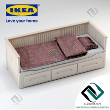 Детская кровать Children's bed IKEA HEMNES 02