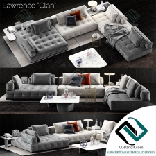 Диван Sofa Minotti Lawrence Clan