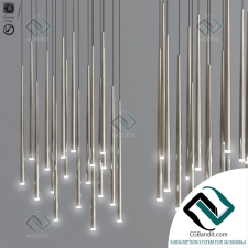 Подвесной светильник Hanging lamp Vibia Slim 0925 LED