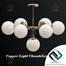 Подвесной светильник Copper Light Chandelier
