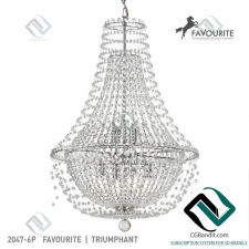Подвесной светильник Hanging lamp Favourite 2047-6P