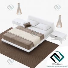 Кровать Bed Novamobili Chocolate