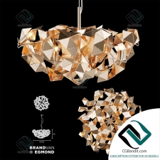 Подвесной светильник Hanging lamp Brand Van Egmond Fractal