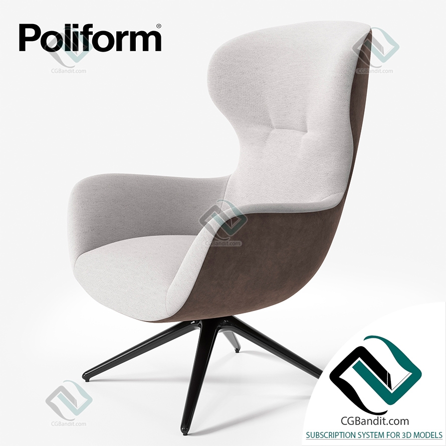 Кресло poliform mad chair