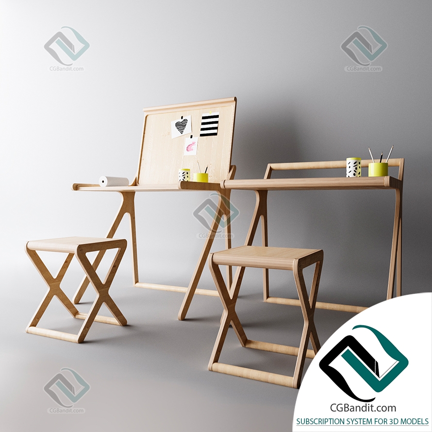 Small children's folding table and chairs online