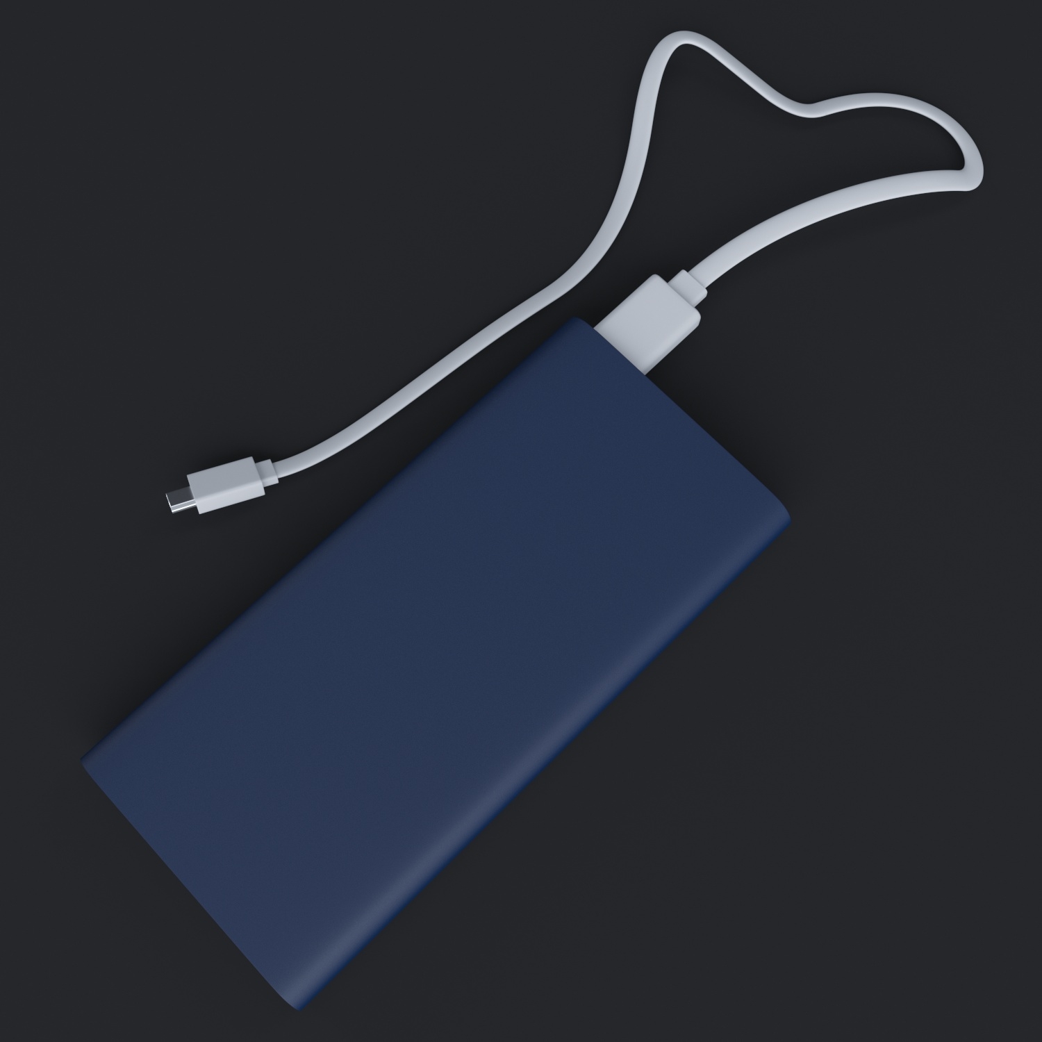 Xiaomi Power bank 1000 3D модель скачать бесплатно на CGBandit в формате 3d  max, 3ds, obj, fbx, материалы Vray, Corona Render