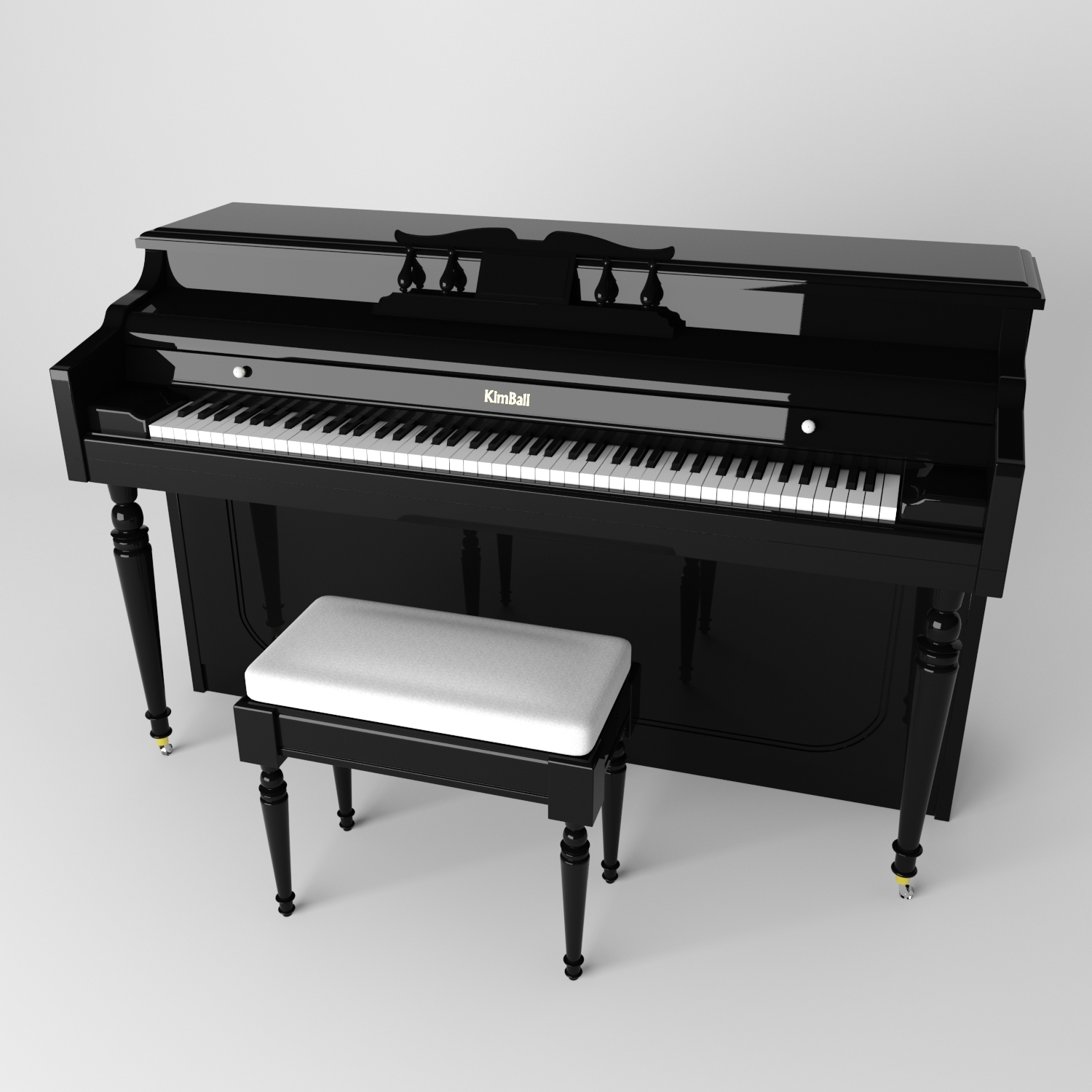 Classical Piano 3D Модель Скачать Бесплатно На CGBandit В Формате.