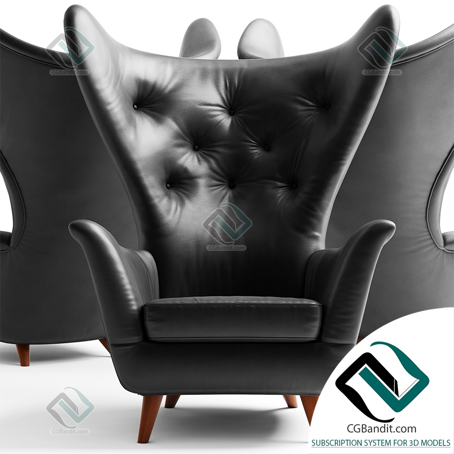 wing lounge chair