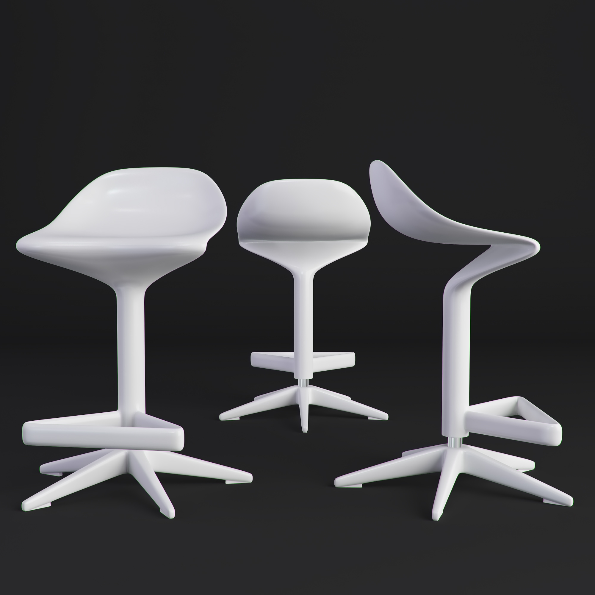 kartell bar chairs