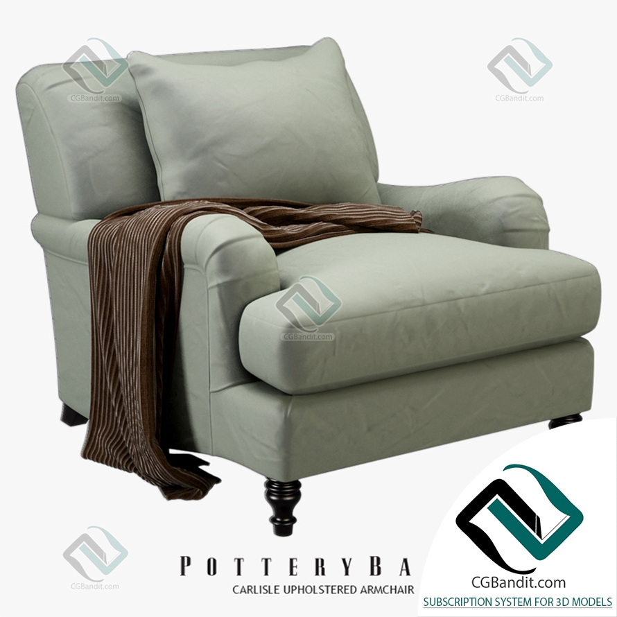 carlisle upholstered armchair