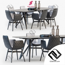 Стол и стул Table and chair Freifrau