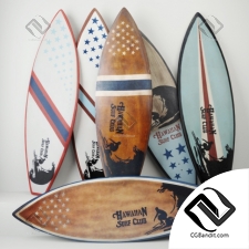 Винтажные доски для серфинга Vintage Surfboards by Jeffan