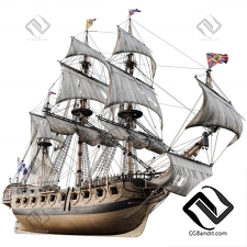 Sailing frigate Olifant 1705