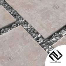 Paving tile pebble n14