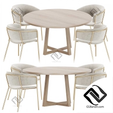 Стол и стулья Dining set 40