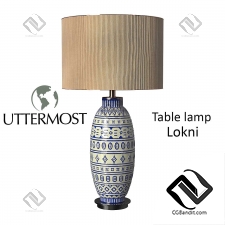 Настольная лампа Uttermost Lokni