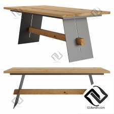 FLATE Dining Table by mLOFT