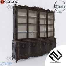 Шкафы Cabinets Chelini 1270 Nero