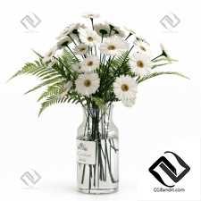 Букет Bouquet with daisies 17